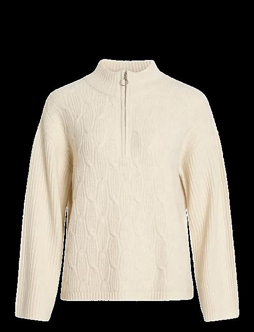 Vila | Vilassia L/S High Neck Zipper Top - Noos | S