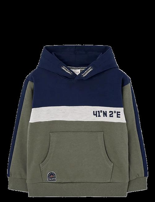 Boboli | Fleece With Hood Sweatshirt | 122