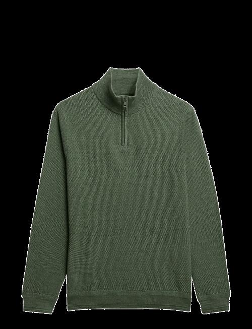 Superdry | Lw Cotton Texture Half Zip | M