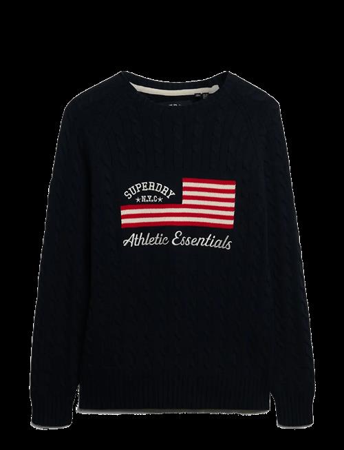 Superdry | Slouchy Cable Flag Knit | XS