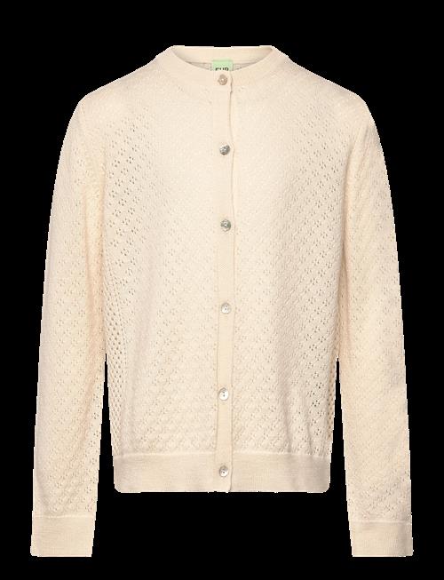 FUB | Pointelle Cardigan | 100