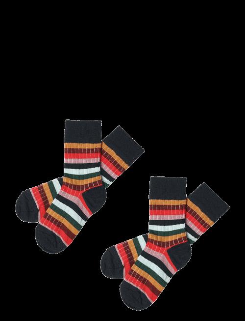 FUB | 2-Pack Classic Stripe Socks | 19/21