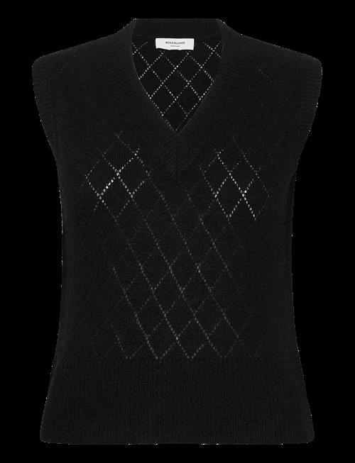 Rosemunde | Rwaida Alpaca Sl V-Neck Vest | S