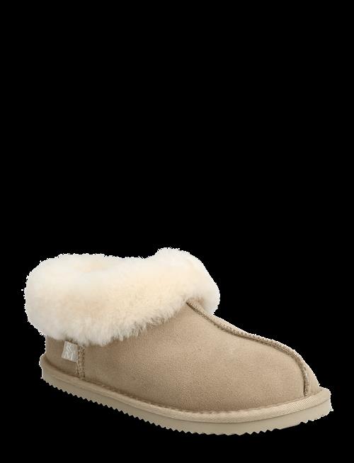 Rosemunde | Rhevelyn Leather Closed Ankle Slipp | 42