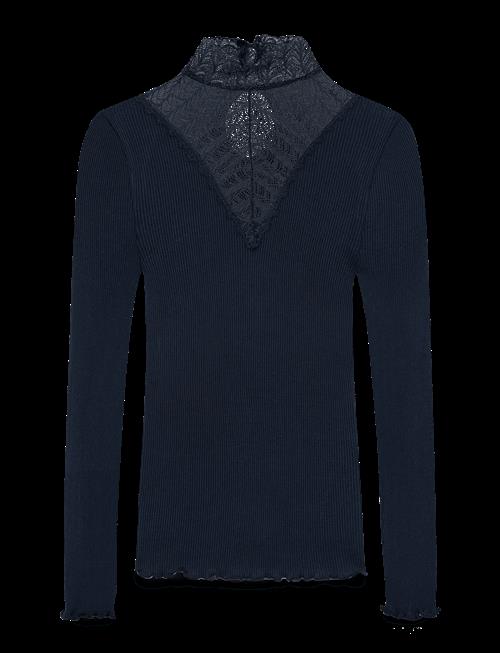 Rosemunde | Rwbeatha Silk Ls  Lace T-Shirt | M