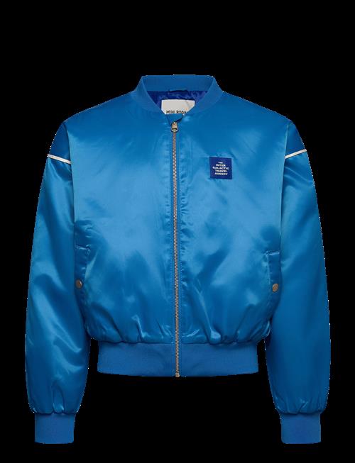 Mini Rodini | Travel Agency Chenille Satin Baseball Jacket | 116/122