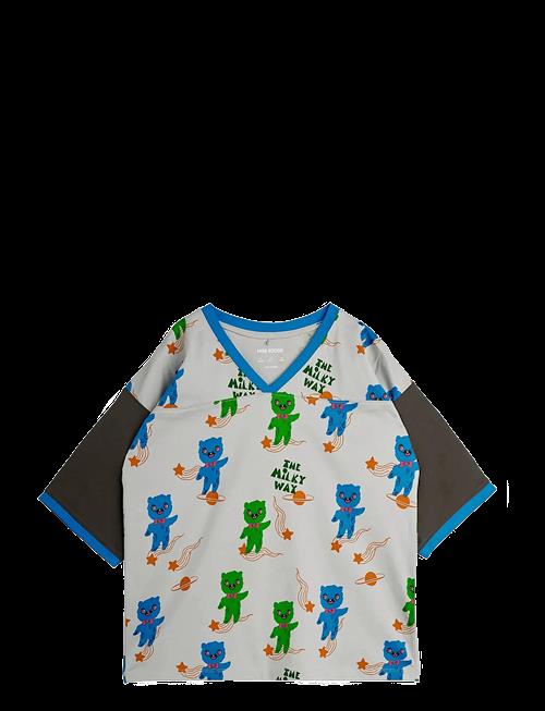 Mini Rodini | Aliens Aop Loose Fit Ss Tee | 80/86