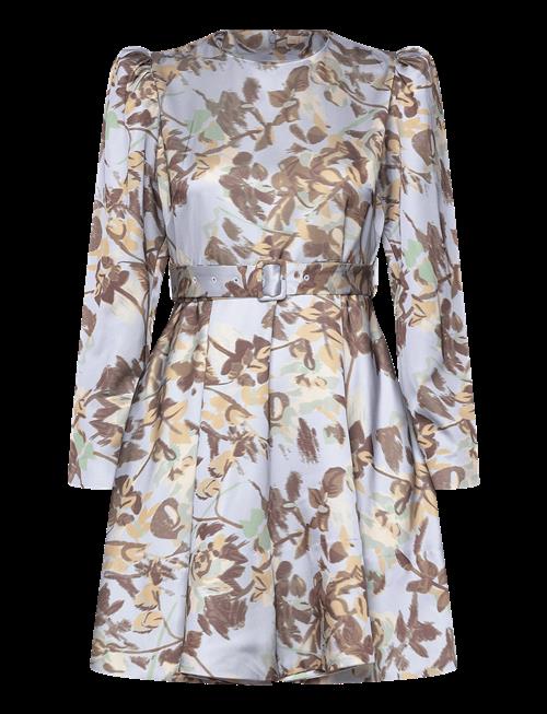 by Ti Mo | Tailored Satin Belt Dress | XS