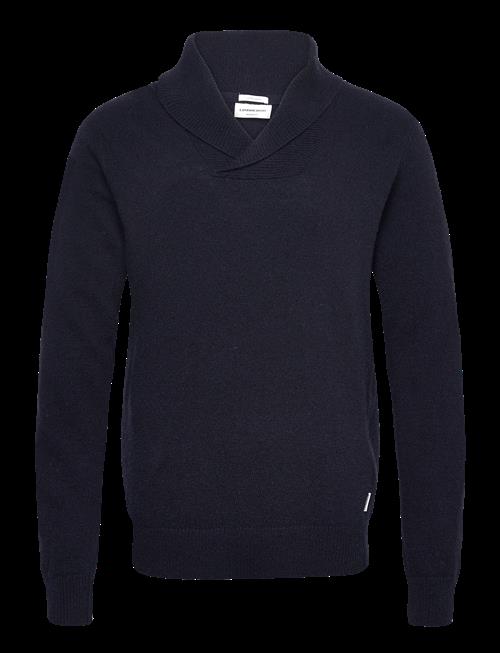 Lindbergh | Lambswool L/S Shawl Collar Knit | S