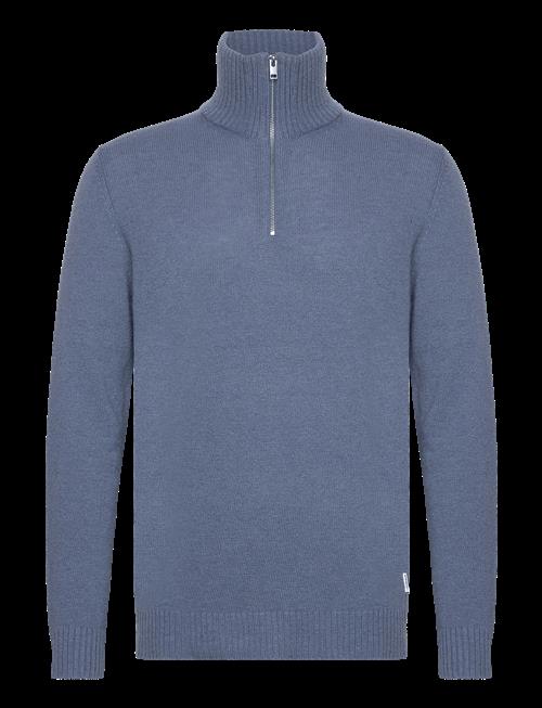 Lindbergh | Lambswool Half Zip Knit Oversize Collar | M