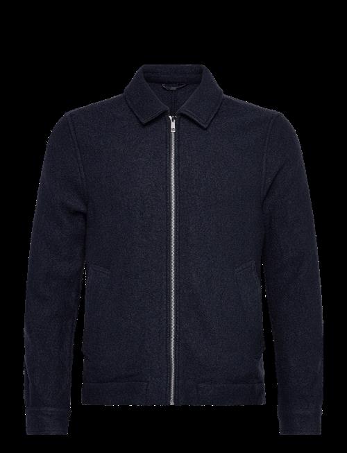 Lindbergh | Wool Blend Zip Through Overshirt | XXL
