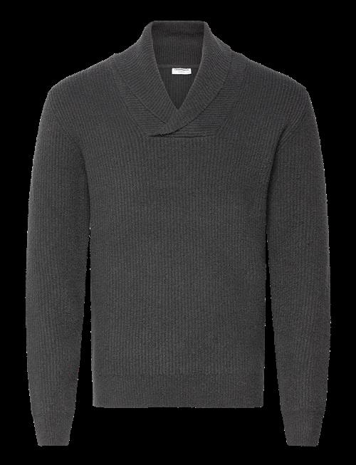 Lindbergh | Shawlcollar Lambswoollook Knit | M