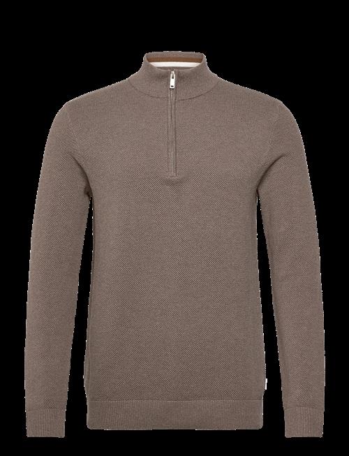 Lindbergh | Structure Zip Neck Knit | S