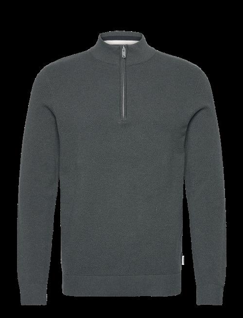 Lindbergh | Structure Zip Neck Knit | M