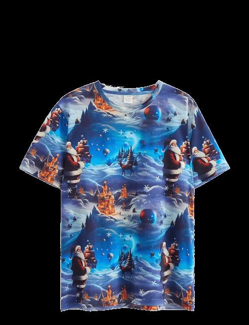 Lindex | T Shirt Ai Aop Santa | 170