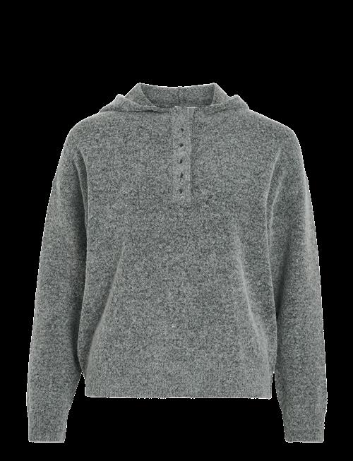 Vila | Vicasti Hoodie L/S Button Knit Top | XXL