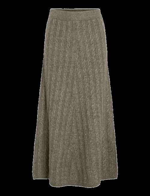Vila | Virelli Ankle Cable Knit Skirt/Bfs | S