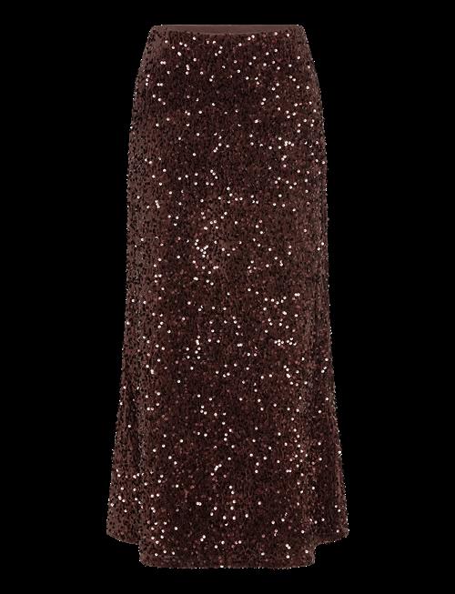 Vila | Vibelieve Hw Ankle Sequins Skirt1/Pty/Ka | 34