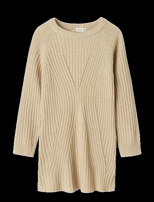 name it | Nkfrikine Ls Knit Dress Pb | 122