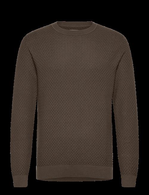 Jack & Jones | Jprblubarkley Knit Crew Neck Ch Ln | L