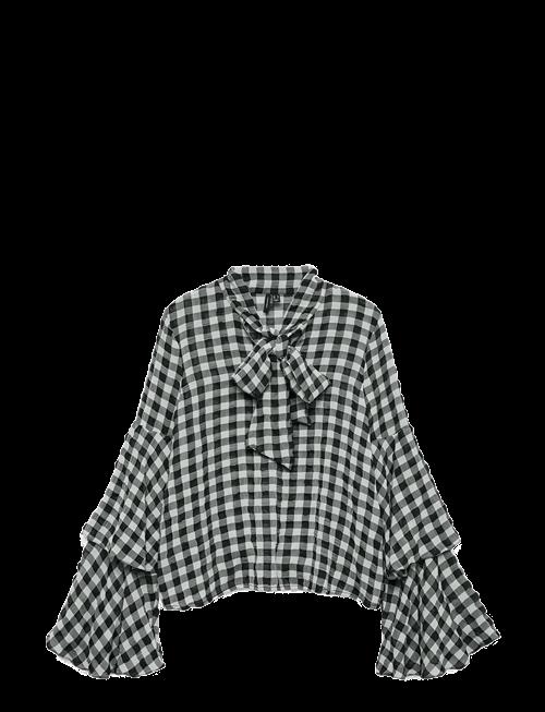 Vero Moda | Vmsia Ls Flounce Top Wvn Ga | S