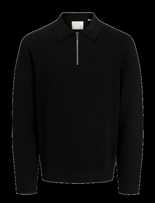Jack & Jones | Jprblamilano Stitch Knit Zip Polo Sn | M