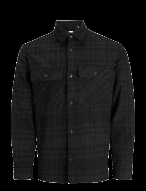 Jack & Jones | Jprrayle Melange Check L/S Overshirt Sn | S