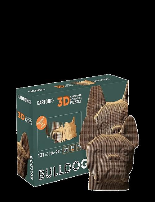 Cartonic | Cartonic 3D Puslespil Bulldog | 31X 5.8X 21.5CM