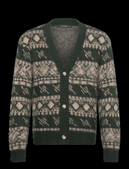Daily Paper | Pattern Check Cardigan | XL