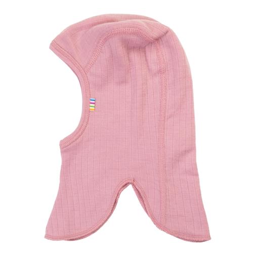 Joha Balaclava I Uld Db. Basic Old Rose  Old Rose-48 cm Uld Lyserød  48 cm  Piger