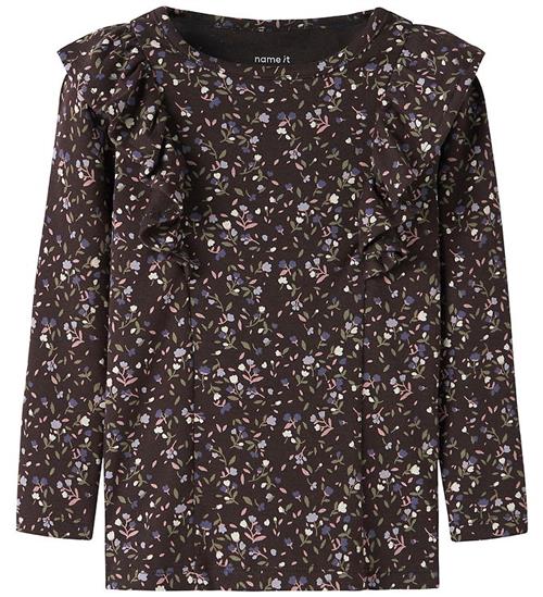 Name it Bluse - NmfOceana - Chocolate Plum