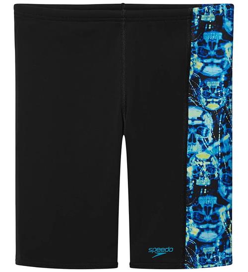 Speedo Badebukser - Print Panel Jammer - Anthracite/Hyper Teal