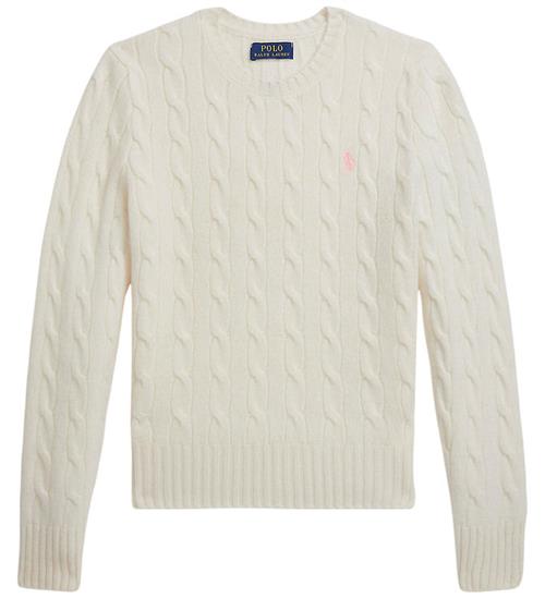 Polo Ralph Lauren Bluse - Uld - Warm White