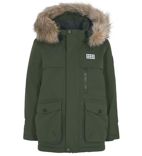 LEGOÂ® Tec Vinterjakke - LWJebel 734 - Dark Green