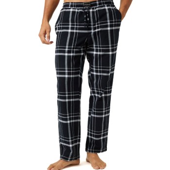 Björn Borg Core Flannel Pyjama Pants Sort/Hvid bomuld Large Herre