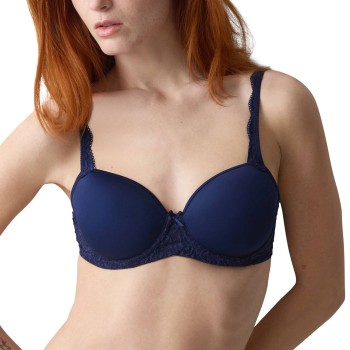Triumph BH Amourette Wired Padded Bra Marineblå F 90 Dame