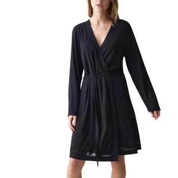 Triumph Comfort Allure Robe Sort modal 36/38 Dame