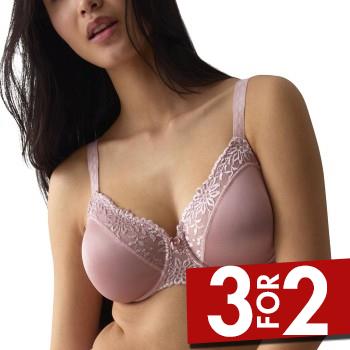 Triumph BH Ladyform Soft W BH Rosa/Grå D 80 Dame