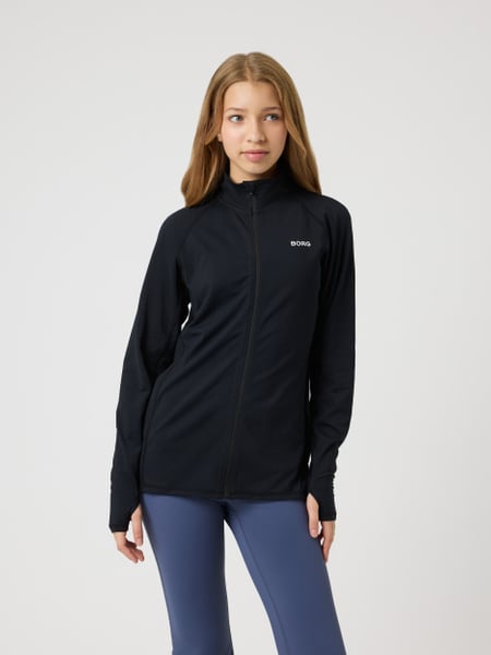 Björn Borg Borg Full Zip Midlayer Sort, 158-164