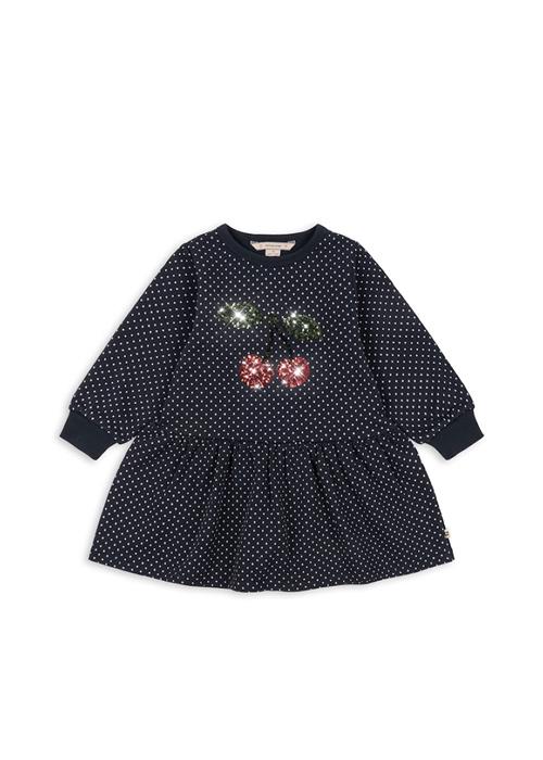 Konges Sløjd Lou Dot Kjole Med Pailletter Dot Tout Petite  Dot Tout Petite-2Y  Blå  2 år  Piger