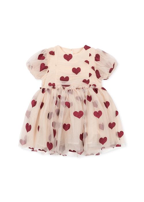 Konges Sløjd Tullie Kjole Coeur Glitter  Coeur Glitter-3Y  Lyserød  3 år  Piger