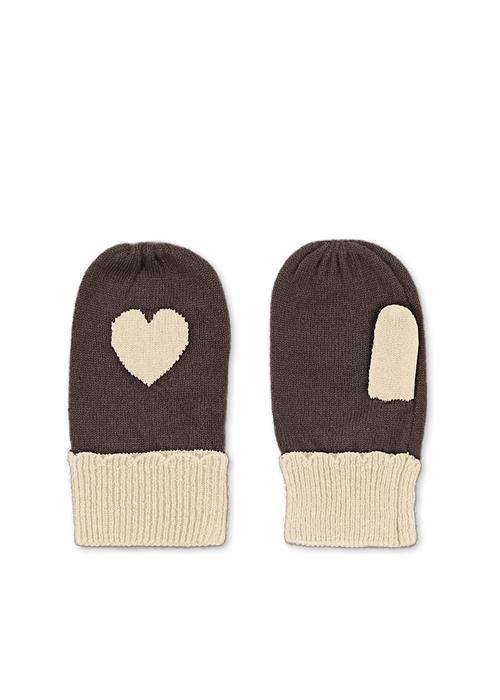 Konges Sløjd Collette Vante Chocolate Brown  Chocolate Brown-12-18M  Brun  12-18 måneder  Piger