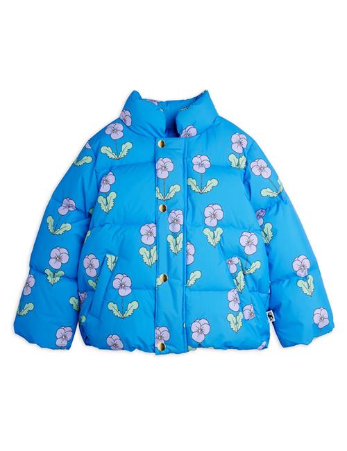Mini Rodini Violas Pufferjakke Blue  Blue 116/122 cm  Blå  116/122 cm  Drenge