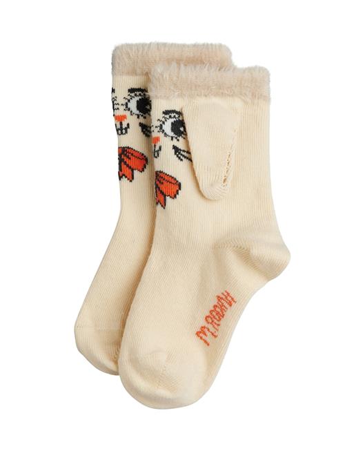 Mini Rodini Rabbit 1-Pack Ear Socks Off-white Off-white 28-31 EU  Hvid  28-31 EU  Drenge, Piger