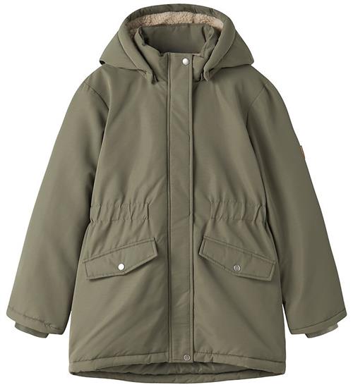 Name It Vinterjakke - NkfMarlow - Dusty Olive