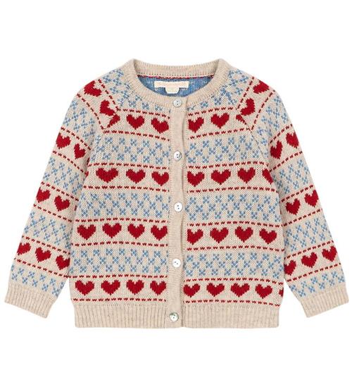 Konges Sløjd Cardigan - Uld/Polyamid - Belou - Heart