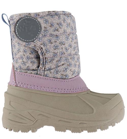 Wheat Vinterstøvler - Winty - Lilac Blue Flowers
