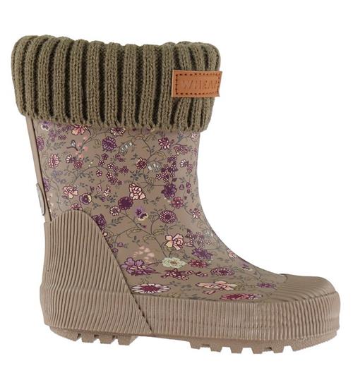 Wheat Termostøvler - Wader - Portabella Flowers