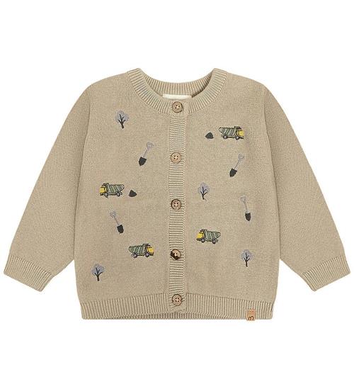 Minymo Cardigan - Strik - Feather Gray