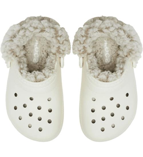 Crocs Sandaler m. For - Classic Fleece Lined Clog K - Summit Whi